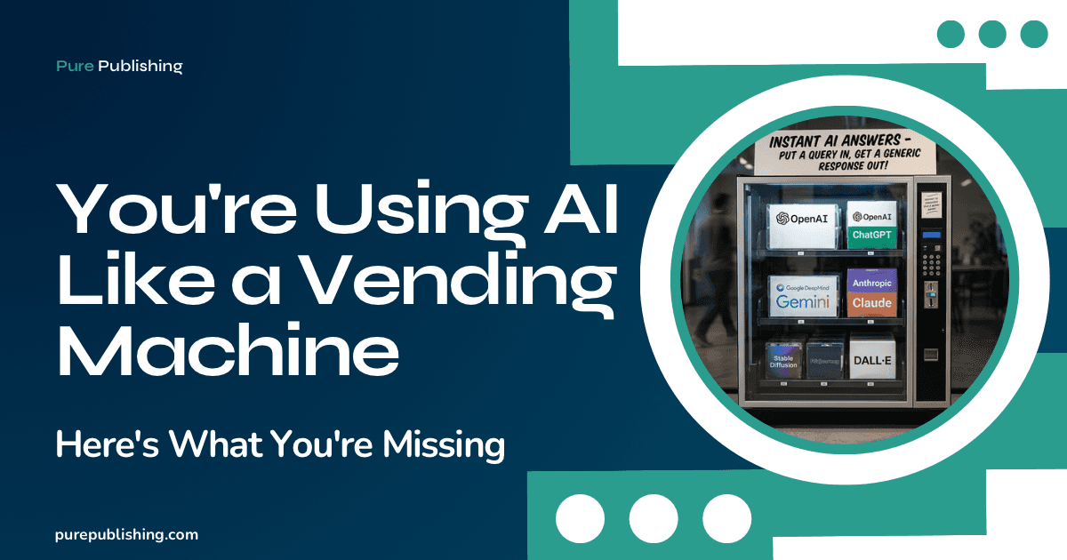 Featured image for the article: You're using AI like a vending machine